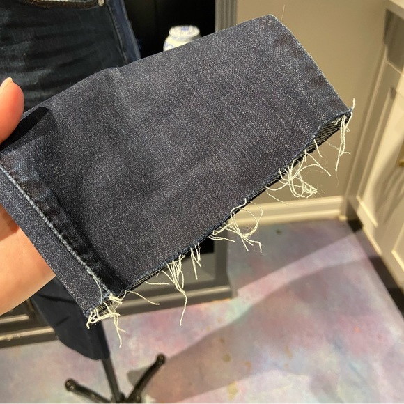 Wit & Wisdom Ab-Solution Skinny Jeans – Raw Hem, High-Rise, Size 8 - Picture 2 of 8